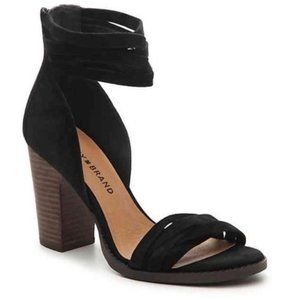 Lucky Brand Lakisha Ankle Strap Chunky Heel Sandal Size 8.5